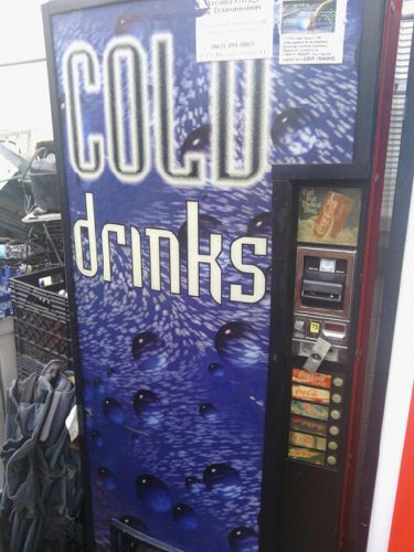 Good working coke soda vending machine dixie narco pepsi coca cola ice cold