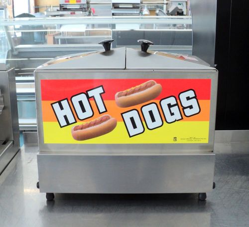 Gold Medal Hot Dog Steamer Bun Warmer