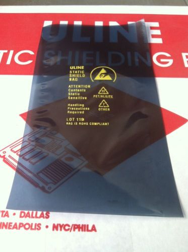 Lot Of 88 Uline Static Shielding Bags 3&#034;X7&#034;
