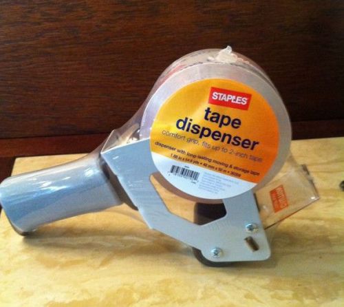 PACKING &amp; STORAGE TAPE DISPENBSER PLUS 1 ROLL OF TAPE