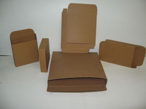 6&#034;x 1&#034;x 6&#034; kraft reverse tuck folding carton 75pc for sale