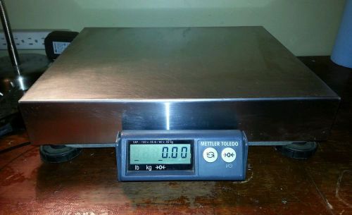 Mettler toledo ps60 scale - stainless platter - serial - *tested, works* for sale