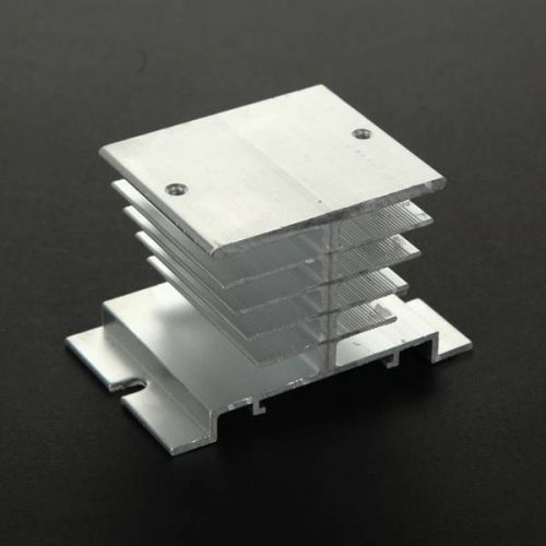 Aluminum Alloy Heat Sink For Solid State Relay SSR Small Type Heat Dissipation