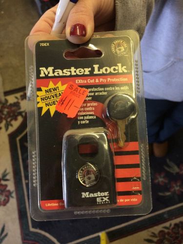Master Lock 7DEX EX Series Laminated Steel Pin Tumbler Padlock