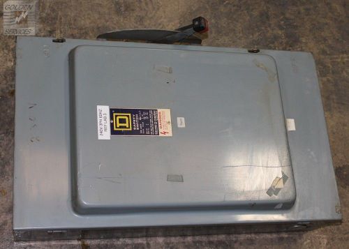 Square D H-364-N Safety Switch 600V 200A 3PH Series E1 (Used)