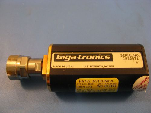Gigatronics 80701A Modulated Power Sensor, 50MHz to 18GHz, CALIBRATED