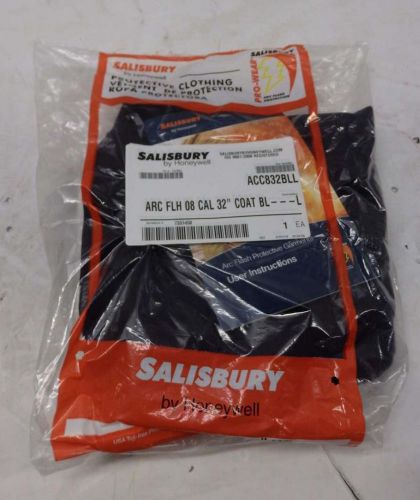 Honeywell salisbury 8 cal arc flash jacket large acc832bll for sale