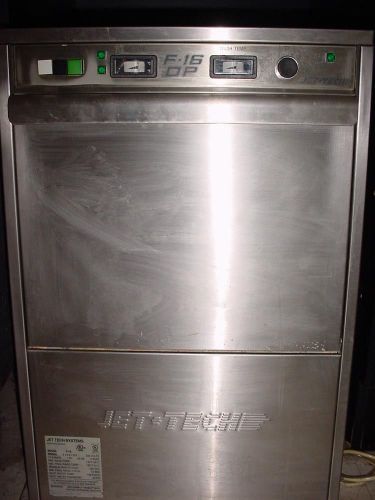 Jet tech f-16dp undercounter commercial santizing dishwasher - used-tested for sale