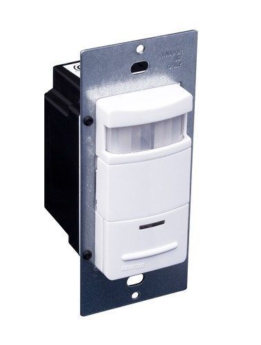 Leviton ods10-id decora 120/277-volt wall switch occupancy sensor, white for sale