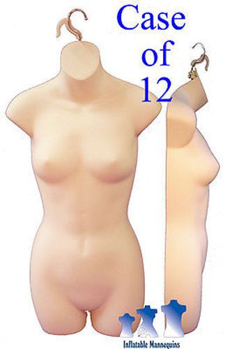 Female 3/4 Form - Hard Plastic, Fleshtone, Case of 12