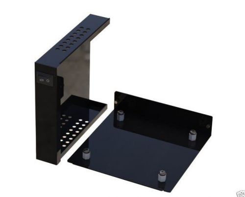 Black DIY Project High Quality Steel Electronic Enclosure Box 3.25x4.064x0.810&#034;