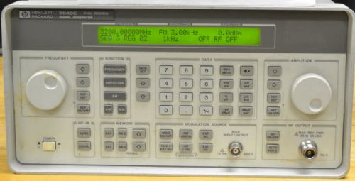 Agilent 8648C and 8648D Signal generators 9 Khz to 3.2Ghz.