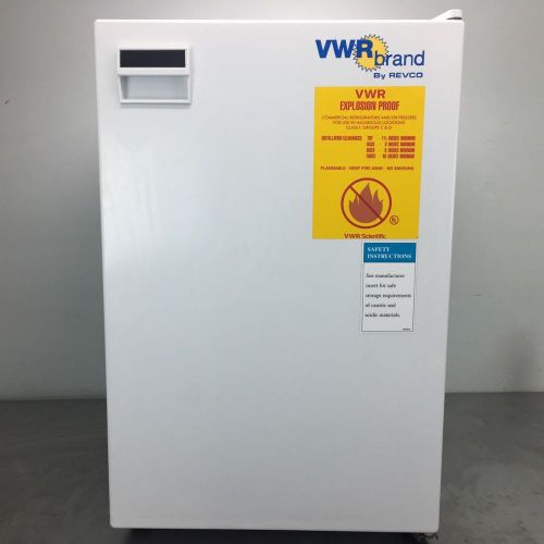 Vwr under counter explosion proof refrigerator tested and warranty for sale