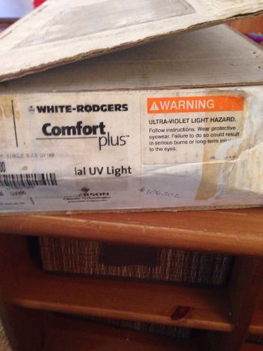 NIB White-Rogers UV100 Single Bulb Germicidal UV Lamp