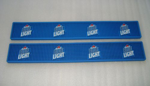 Labatt blue labatts light rubber bar keg tap drink catcher spill mat 23&#034; long for sale