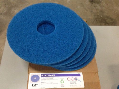 13&#034; Americo Pads Blue Cleaner floor scrubber pads floor buffer pads 5/case