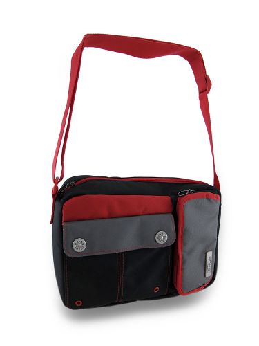 Roho by thermos portable black, red and gray insulated cooler lunch bag for sale