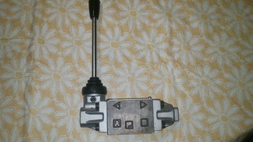 Nachi HYDRAULIC VALVE   LEVER OPERATED 2 POSITION DIRECTIONAL CONTROL