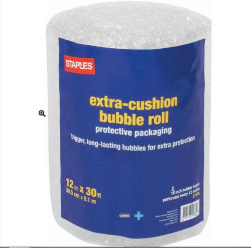 Bubble wrap roll - 30 feet - 12 inches width -5/16 inch bubble height for sale