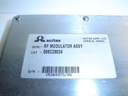 Scitex Dolev RF Modulator Driver 506C29034
