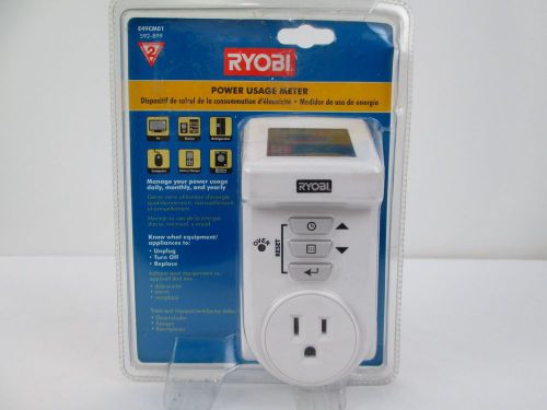 Ryobi Power Usage Meter  With Batteries