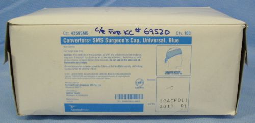 1 Box of 100 Cardinal Health Convertors SMS Surgeons Caps #4359SMS