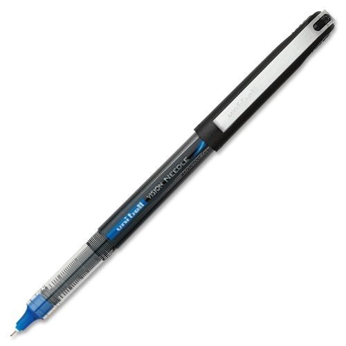 Uni-Ball Vision Soft Grip Pen - 0.5 mm Pen - Blue Ink - 12/Pack - SAN1734919