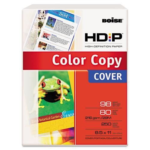 New boise cascade bcc-8011 hd:p color copy cover, 80 lbs., 98 brightness, 8-1/2 for sale