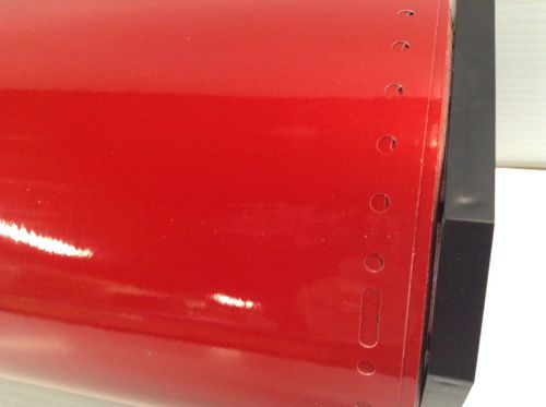 Avery reflective  sign vinyl  15&#034;  x 30&#039; color red hv1100 for sale