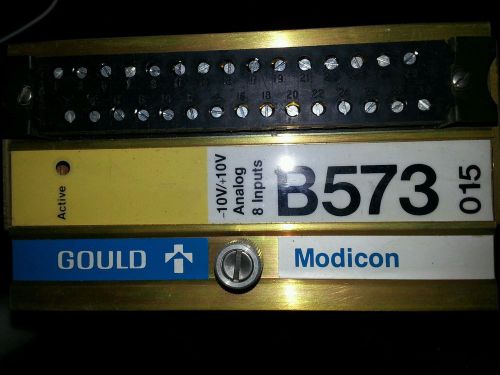 Gould Modicon Analog Input Module B573-005 B573005 Used