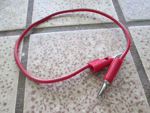 Pomona B-12 red, stackable patch cable