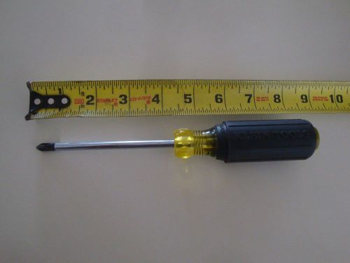 Klein Tools 603+4 8 1/2in phillips electricians rubber grip screwdriver