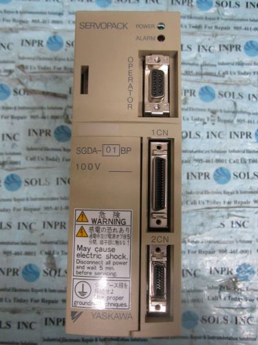 Yaskawa ServoPack SGDA-01BP Drive Input AC 100-115 Output 100W 2.2Amp *Tested*