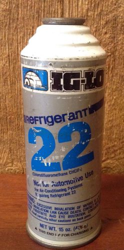 15 ounce can of ig-lo r-22 freon free shipping lower 48 states for sale