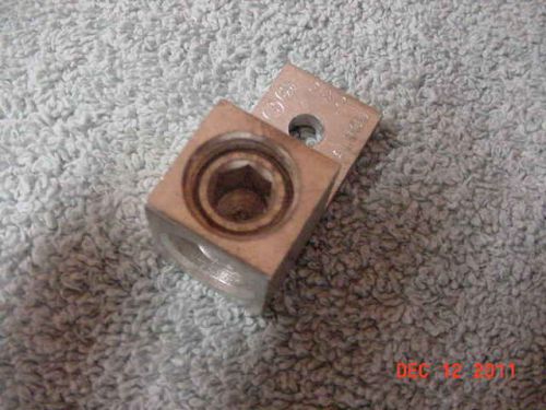 New cmc la-225 mechanical lug #6 awg thru 250 mcm cu/al ***free shipping usa*** for sale