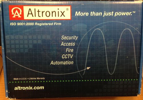 Altronix  al1024ulxb power supply board 24vdc 10a for sale