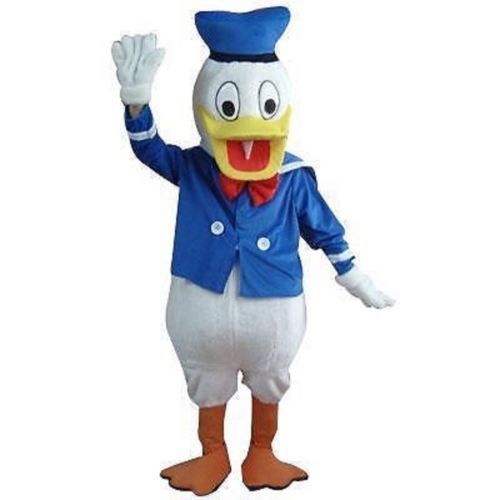 Donald Duck Blue White Mascot Costume Adult Size HOT SALE! Brand New EPE