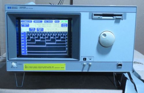 HP 16500B Logic Analysis System with 16555A Module - Working