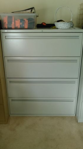 HON 42&#034; Lateral File Cabinet 4 Drawer 700 Series