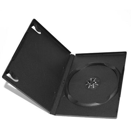 21 Standard (14mm) Black (1) Single Disc DVD Case
