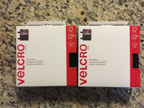 Velcro® Brand Sticky Back Tape 15&#039; x 3/4&#034; - Home Office Crafts DIY - Lot Of 2