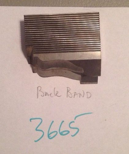 Lot 3665 Back Band Moulding Weinig / WKW Corrugated Knives Shaper Moulder