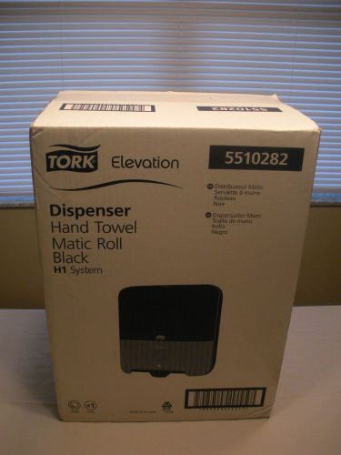 TORK ELEVATION MATIC HAND TOWEL DISPENSER BLACK H1 SYSTEM 5510282