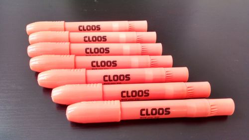 *NEW* Sharpie Gel Highlighter Orange (Cloos Logo) Lot of 7 Together