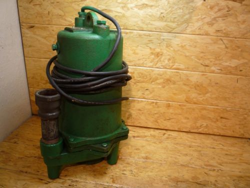 Myers MG 200-21 Sump and Effluent Pump, 2 HP, 230 V, 1 PH, 15 Amp