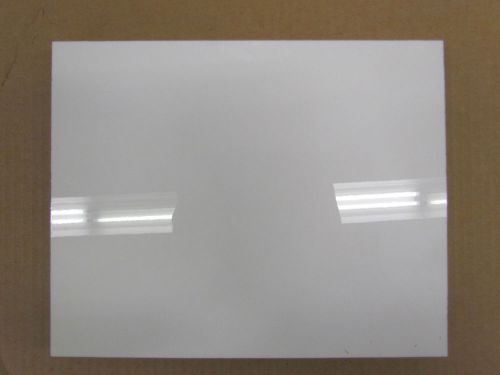 6 dye sublimation blanks: plaque, square edge  8x10&#034; , gloss white for sale