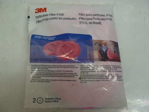 NEW 3M 2091/07000* PARTICULATE FILTER P100