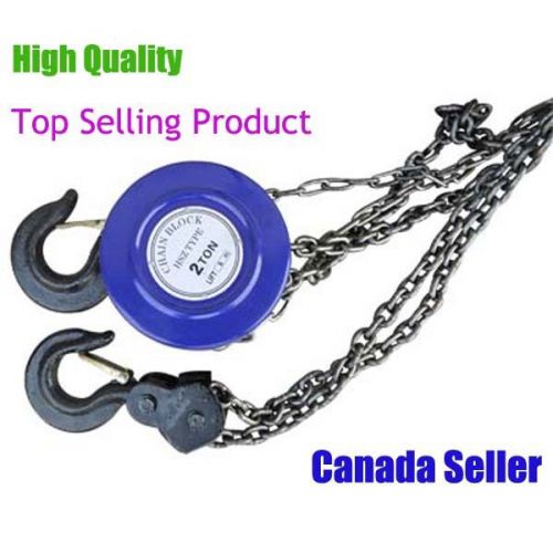 Brand New 2T Industrial Supply Winches Level Block Hoist Chain Canada Seller