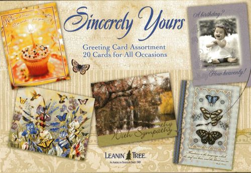 Leanin Tree Greeting Card Assortment Sincerely Yours