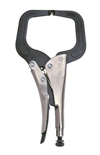 New stanley proto j266nc proto 11-1/5-inch locking pliers c-clamp  nickel chrome for sale